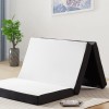 NEWBULIG 4" Tri-fold Memory Foam Mattress, Foldable Portable Floor Bed,Washable