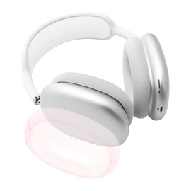 CAPASTEC Hülle für Airpod Max Silikon Ohrpolster Schutz Abdeckungen TPU Schutzhülle Hülle Cover Case Kopfband Cover Case für Apple Airpod Max Rosa