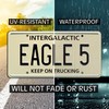 Celebrity Machines | Spaceballs | Eagle 5 | Vanity Plate,
