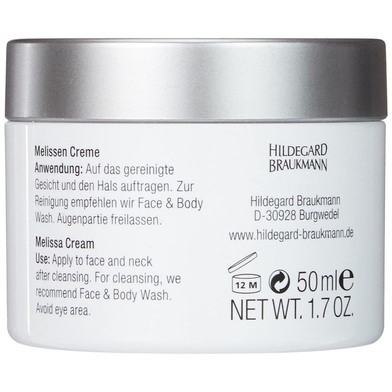 Hildegard Braukmann Melissen Day Cream 50 ml (Pack of 1)