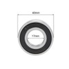 sourcing map ABEC-3 bearings, 6203-2RS (2 pack) ball bearings