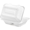 Elsjoy 90 Pack 9"x 6" Clamshell Take Out Containers, 2