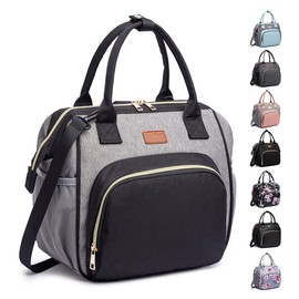Lunch bags Insulated Lunch Box for Women Men,3 Carrying Way Large Tote Bag,Leakproof Reusable Cooler Backpack with Adjustable Shoulder Strap for Office Picnic Beach