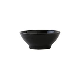 Tuxton China BBB-2508 Menudo/Salad Bowl, 25 oz., 6-3/4" Dia. x 2-3/4"H, Microwave & Dishwasher Safe, Oven Proof, Fully vitrified, Lead-Free, Ceramic, DuraTux, Black, Pack of 12