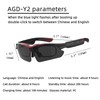 Smart Glasses，Bluetooth Sunglasses，Open Wearable Stereo Audio Glasses，Built in Microphone and