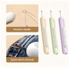 3Pcs 2 in 1 Automatic Needle Threaders Seam Ripper Stitch