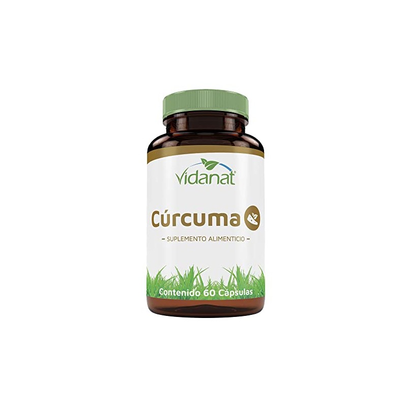 Vidanat Cúrcuma 500 mg 60 Cáps – Complemento Alimenticio Natural