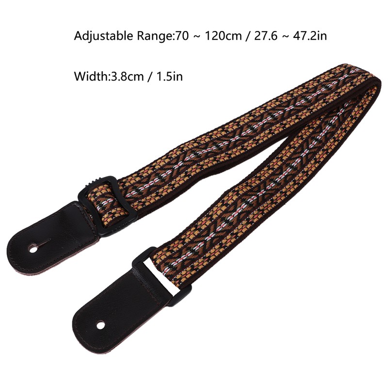 Ukulele Strap Ethnic Style 4 String Guitar for Adults Children