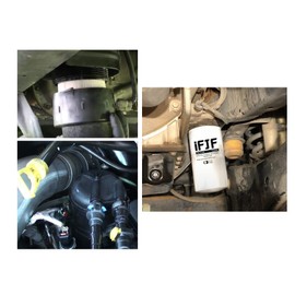 iFJF FD4615 Fuel Filter and FL2051S Oil Filter Replacement for 2011-2016 F250 F350 F450 F550 Super Duty 6.7L Powerstroke V8 Diesel Engine Replaces BC3Z-9N184-B BC3Z-6731-B
