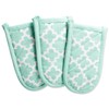 DII Lattice Basics Collection Kitchen Essentials, Pan Handle Set, Aqua,