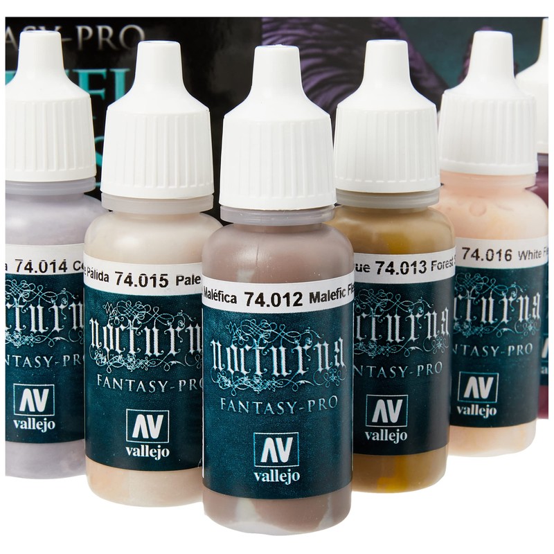 Vallejo VAL74102 AV Fantasy Set-Malefic Flesh, 17 ml (Pack of