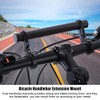 VGEBY1 Bicycle Handlebar Mount, Lightweight Stable Extension Bracket with Two
