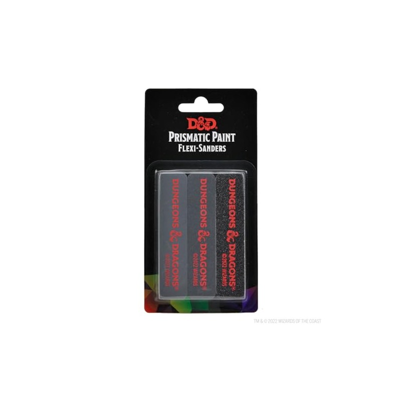 D&D Prismatic Paint: Flexi-Sanders Dual Grit | WizKids