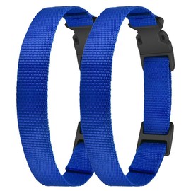 PetJoy Shock Collar Replacement Collar Strap, Adjustable Dog Collar, 2 Piece Replacement Collar for Dogs (Adjustable 8-27 Inches)