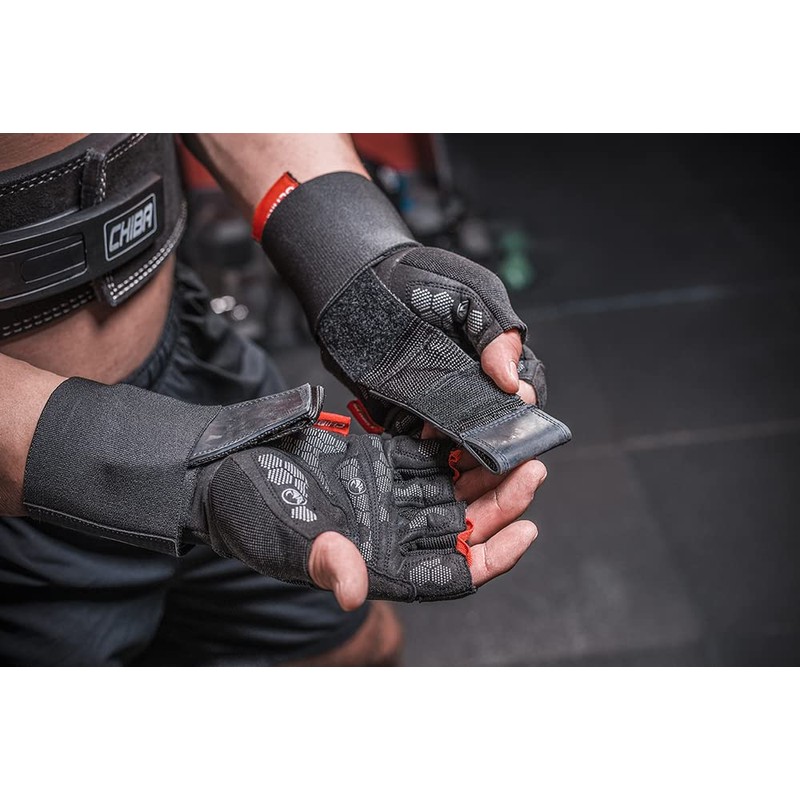 Chiba Unisex's Iron III Glove, Black, Medium