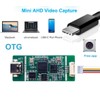 AHD Capture Card with OTG, 1080P30 720P60 AHD to USB