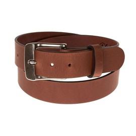 Nohma Leather, Men's Leather Belt, Made in USA, Full-Grain Leather, Casual Everyday Wear Belts, Amish Handmade (Golden Brown 5572-AS, 48" (Size 44 Pants) - Check Size Guide)