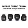 Mayouko 4PCS 1/2" Drive SAE Spindle Axle Nut Impact Socket