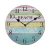Cepewa Wall Clock XL Beach Nostalgia Diameter 45 cm Clock
