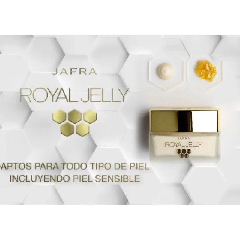 Crema Facial Humectante Jalea Real 50ml Jafra Todo Tipo Piel