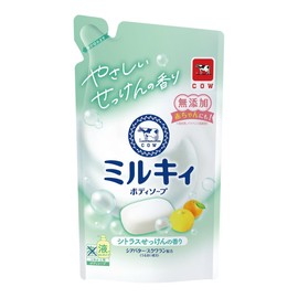 Milky Body Soap Citrus Soap Refill, 12.2 fl oz (360 ml)