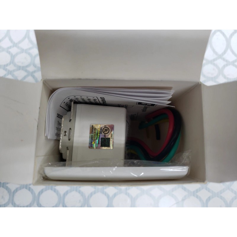 Cooper Greengate TSW-MV-White Digital Timer w/ Push-Button 120/277V with Wall