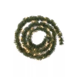 Ashland 12 Ft PRE - LIT Christmas Garland. Great For mantle or Crafting