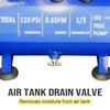 AEOLUS A Air Compressor, 3 Gallon Max 110 PSI Portable
