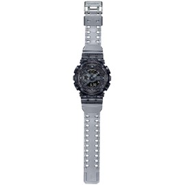 Casio GA-110SKE-8AJF Men's Skeleton Series Wristwatch, Gray, Limited Edition / Skelton Series, Bracelet Type