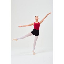 tanzmuster ® Abby Girls' Ballet Shorts (Size 92-170) Made of Soft Cotton Fabric Shorts for Children's Ballet, black