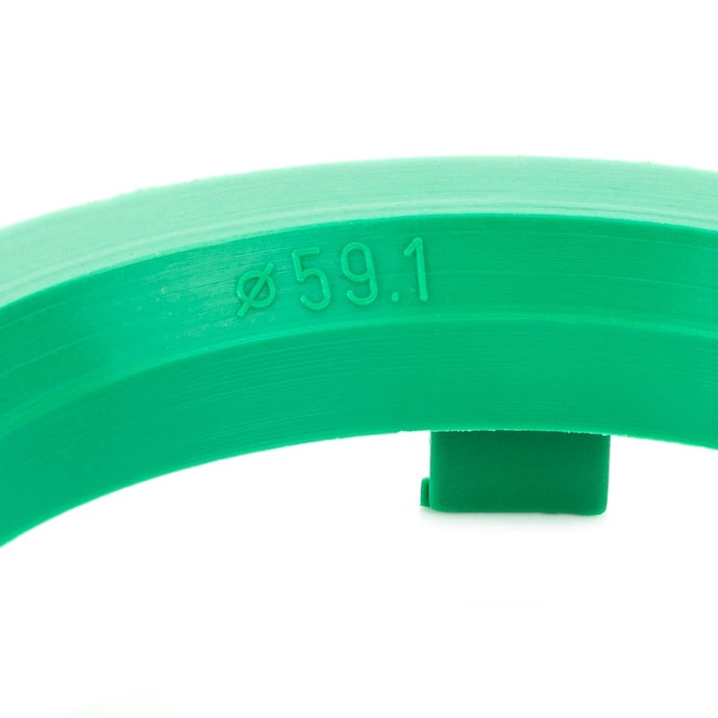 LST 4x Zentrier Ringe Grün für Alufelgen Radnabe Ø 58,1