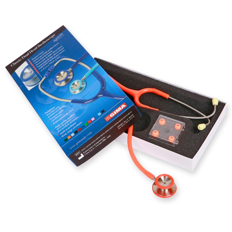 Gima - Classic Double Head Adult Ducophone Stethoscope with Stainless