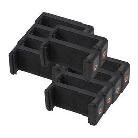 KICHOUSE 10pcs Cell Phone Tripod Mount Adapter Durable Phone Holder for Tripods Selfie Sticks Secure Grip for Vlogging Live Streaming and Travel No Holes