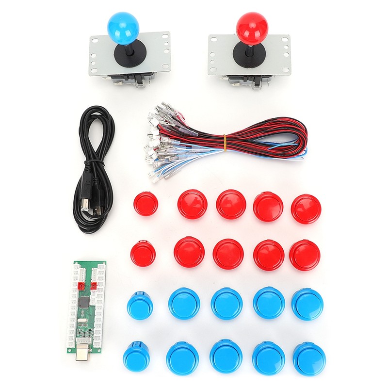 Game Accessory Joystick DIY USB Game Set for Win8 /