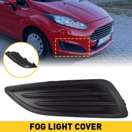 Unbranded Front Passenger Right Side Fog Light Cover For Ford Fiesta 2014-2017 2018 2019