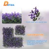 TANG Purple Lavender Fake Grass Wall Panels Backdrop 20"x20" Artificial