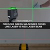 Firecore Laser Level 360 Self Leveling, 82 Ft Green 360°