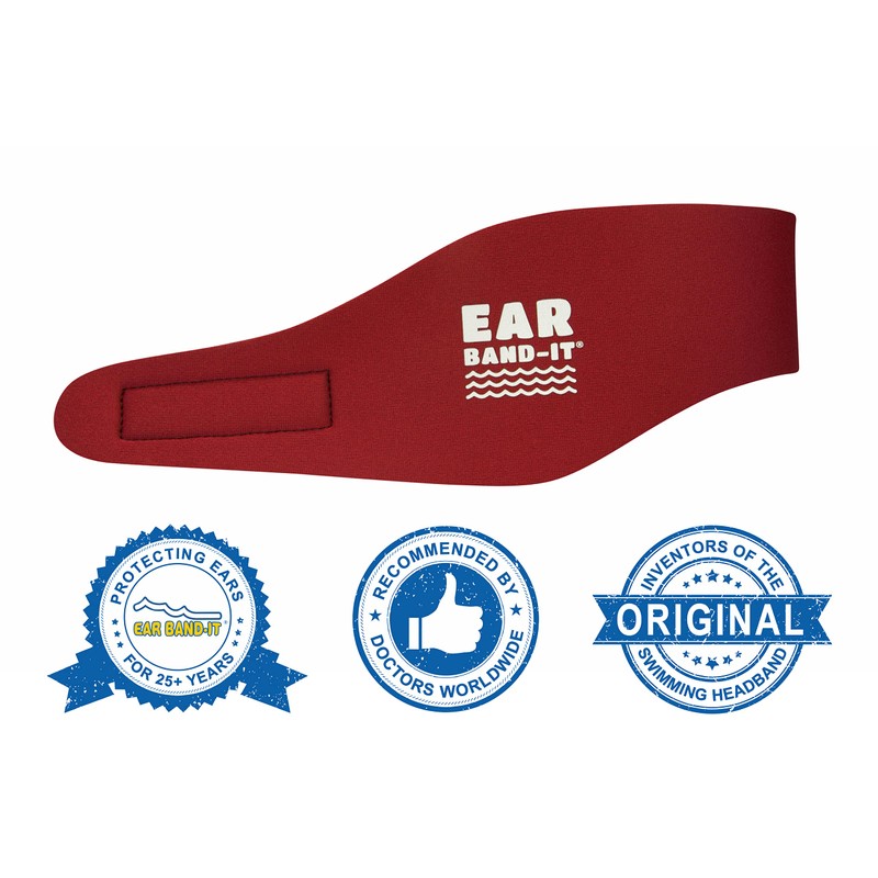 EAR BAND-IT - The Original Swimming Headband - Invented by