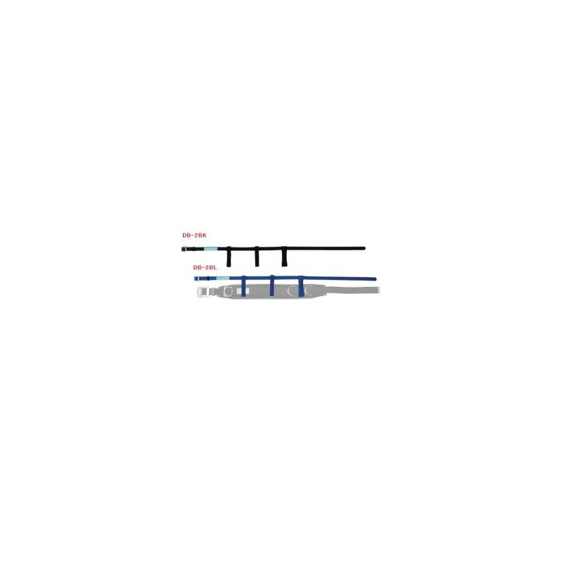 Jefcom DB-2BK Supplementary Belt for Column Safety Belt, Black