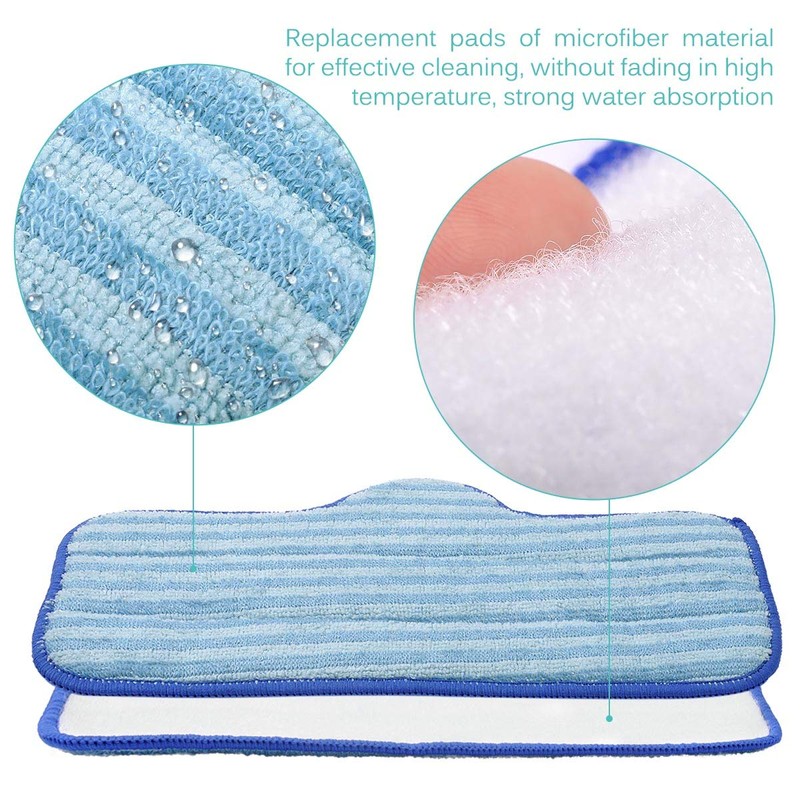KEEPOW 6 Pack Compatible with Dupray Neat Steam Cleaner Microfiber