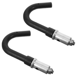 MUCKLILY Heavy Duty Ladder Hooks 2 Pieces Stabilizing Hooks for Telescopic Ladders Safe for Outdoor Use