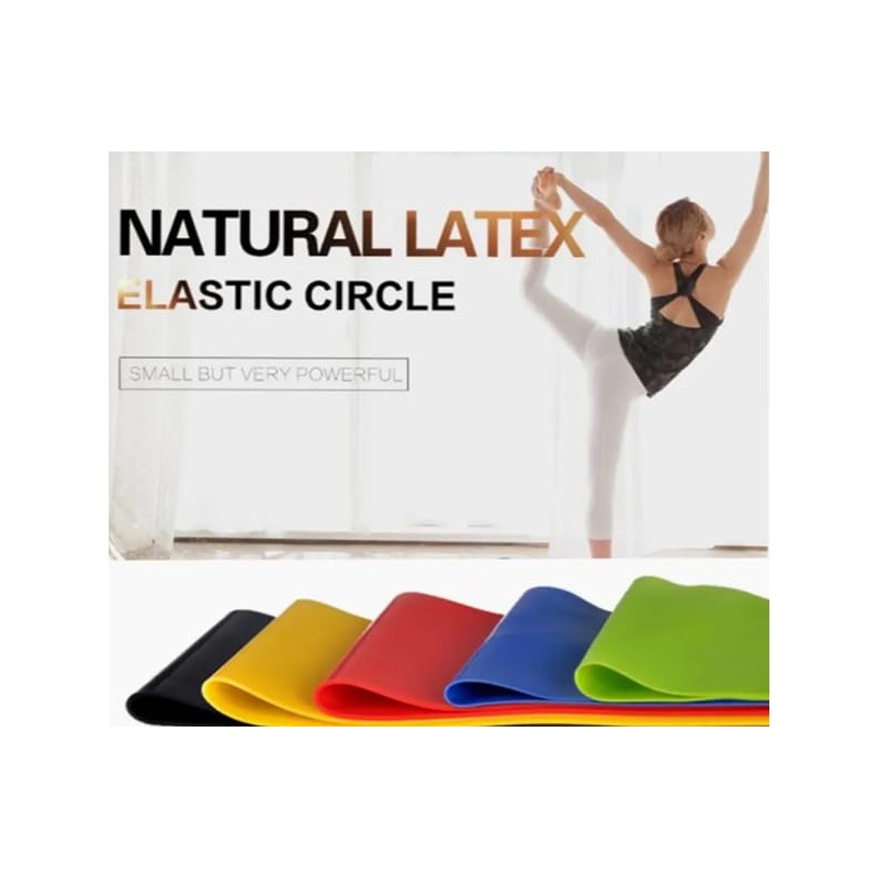 X-Light Rubber Resistance Band Green - Ideal Exercise Band for