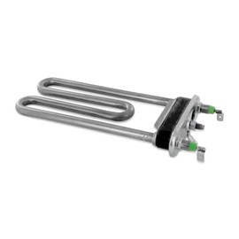 DEKAROX Heating Rod 1700 W 230 V for Indesit Hotpoint C00094715 Whirlpool 482000022781 Heating Element 167 x 120 mm without Seal Heating Heating Resistance for Washing Machine Tumble Dryer