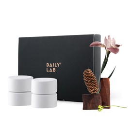 Daily Lab Natural Car Air Freshener Refills, 6 Months Use Time Long Lasting Car Air Fresheners, Refillable Car Fragrance, Car Odor Eliminator