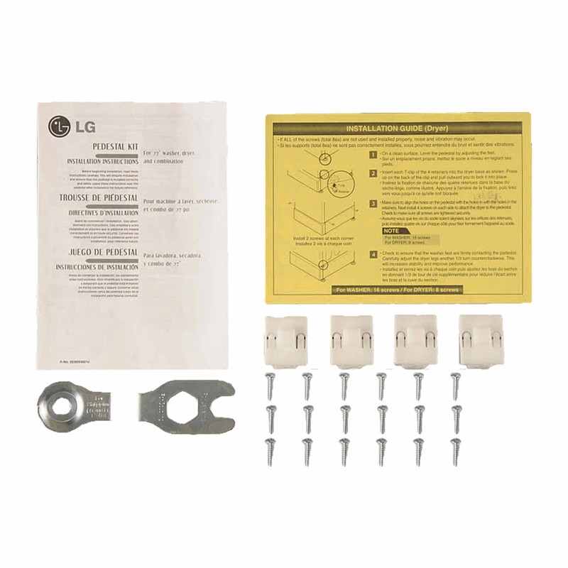 LG AAA30793431 Genuine OEM Mounting Hardware Kit for LG Washing