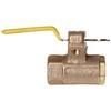 Apollo 75-100 Series Bronze Ball Valve, Two Piece, Inline, Lockable