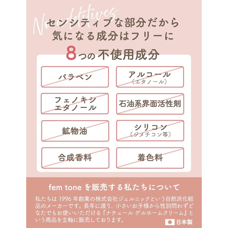 fem tone Delicate Zone Soap Delicate Wash Rich Foam Scented