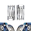 HDBUBALUS Upper Fork Slider Covers Fit for Harley Touring Road