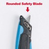Veltec Self-Retracting Blade Safety Cutter, Left and Right Edge Guide,