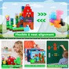 ToyUnited Magnetic Blocks-150 PCS Build Adventure Game Castle World Set